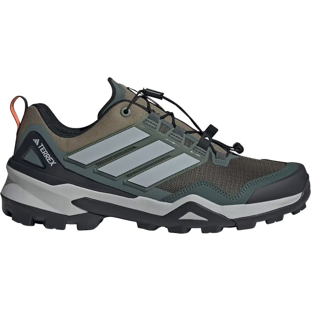 EUC Size 12 Adidas Terrex Eastrail 2.0 Mens Hiking Shoes Olive Green Grey